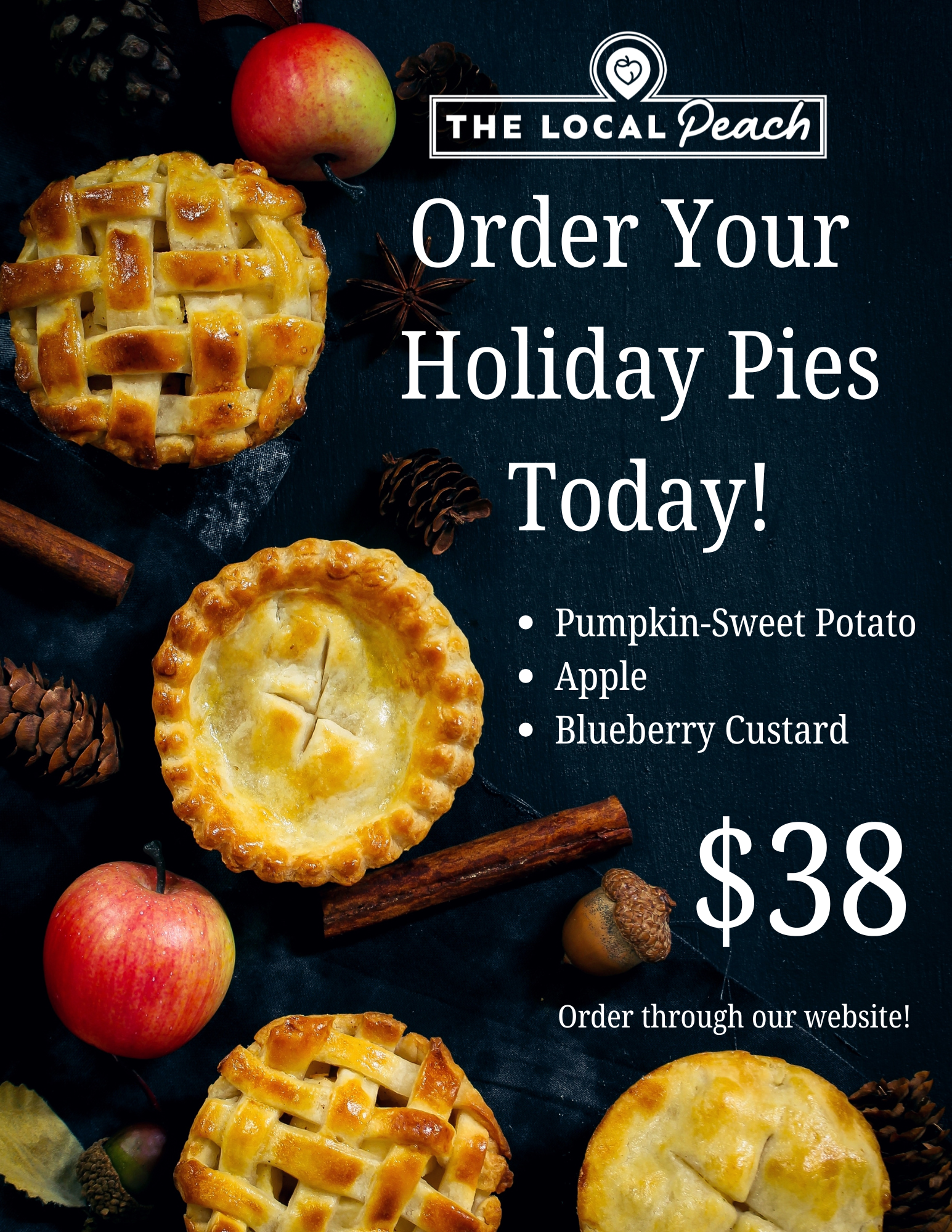 Thanksgiving Pie Order